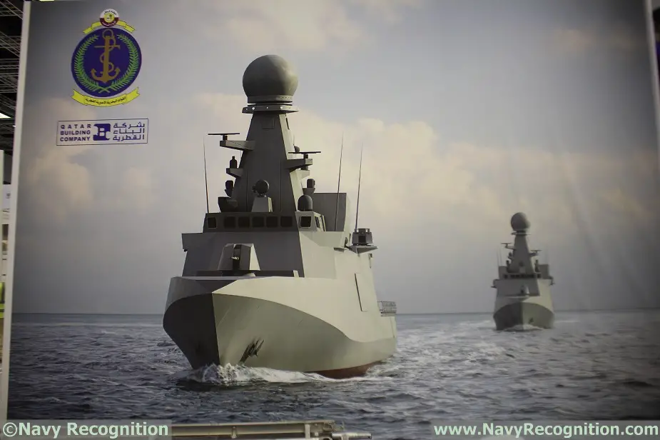 DIMDEX 2018 Fincantieri Unveils Qatari Navy Air Defense Corvette Design 4