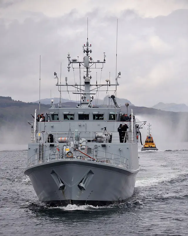 HMS Shoreham and Ramsey, two Sandown Class Mine Hunters will also be at NAVDEX