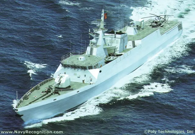 The handover ceremony for China’s first type-056 new-type corvette with hull number 582 was held on the afternoon of February 25, 2013 in Shanghai. Wu Shengli, member of the Central Military Commission (CMC) and commander of the Navy of the Chinese People’s Liberation Army (PLA), attended and addressed the ceremony.
