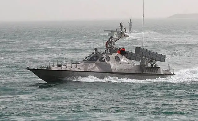 Iran's speedboats have been equipped with the capability to fire different types of anti-ship cruise missiles, an Iranian defense official announced on Monday. "Our missiles have the capability of being launched from boats with the speed of over 30 knots, and these missiles include Zafar, Nasr, Nour and Qader," Deputy Defense Minister and Head of Iran's Aerospace Organization General Mehdi Farah told FNA, adding that "Qadir missiles" will also be added to the list in near future. 