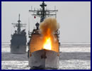 Lockheed Martin's Aegis Combat System recently completed a live fire test, using the system’s newest capability build, Baseline 9. During the at-sea test scenario, Aegis successfully detected, tracked and engaged a medium-altitude subsonic target from the USS Chancellorsville (CG 62).