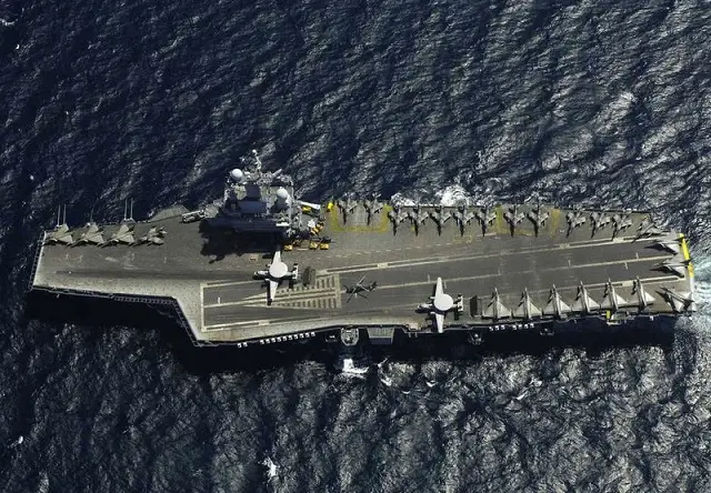 According to French weekly Challenges citing a French MoD source, France is about to deploy its nuclear-powered aircraft carrier Charles de Gaulle to the Syrian coasts. The aircraft carrier and its battle group will join several US Navy vessels already deployed in the area: USS Gravely, USS Barry, USS Mahan and USS Ramage.