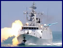 The People's Liberation Army Navy (Chinese Navy) released some pictures showing one of its newer Type 056 Corvette (Jiangdao Class) test firing a YJ-83 anti-ship missile. The ship involved in the test is first of class corvette Bengbu (hull number 582) which was commissioned in March 2013. Corvette Bengbu is deployed with the PLAN's East Sea Fleet (Homeport: Zhoushan naval base).