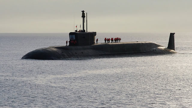 The Project 955 Borei (NATO reporting name: Dolgorukiy) Yuri Dolgoruky nuclear-powered ballistic missile submarine (SSBN) has conducted an experimental salvo launch of two Bulava (SS-NX-32) ballistic missiles from the White Sea, according to the press office of the Russian Defense Ministry.