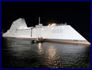 Defense Secretary Chuck Hagel said the not-yet-launched Zumwalt-class destroyer he toured here today “represents the cutting edge of our naval capabilities.” The ship, now known as the Pre-Commissioning Unit, or PCU, Zumwalt, will become the USS Zumwalt, named for former Navy Adm. Elmo Zumwalt. Officials said the ship is about a year away from joining the fleet.