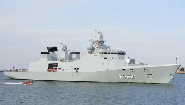 The trial, executed on 21 November 2013, consisted of four Evolved Sea Sparrow Missiles (ESSM) being directed by APAR to four targets. The trial was successful: all launched missiles performed a successful intercept. In the first part of the trial, a Banshee drone was eliminated by a missile launched by the new Royal Danish Navy Frigate HDMS Peter Willemoes (Iver Huitfeldt-class). 