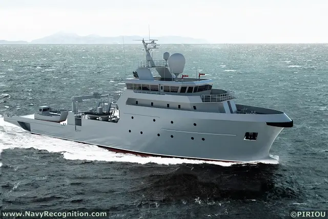 French Navy future B2M vessel (B2M or BMM stands for Bâtiments MultiMissions meaning Multimission Vessel in French)