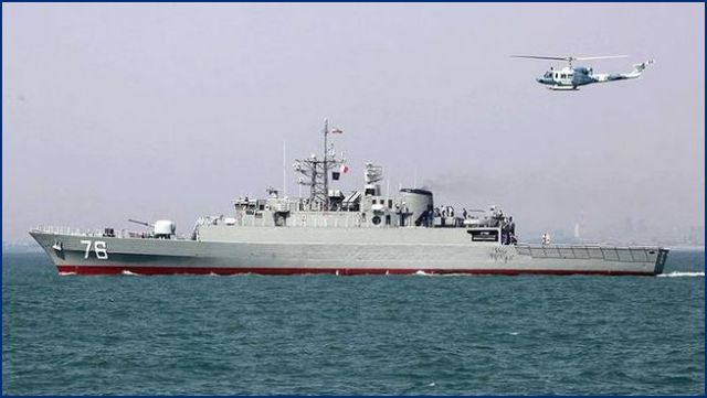According to the Navy Commander Rear Admiral Habibollah Sayyari, Islamic Republic of Iran's Navy will take delivery of the domestically manufactured Damavand destroyer in a near future. The advanced and well-equipped warship, which is a destroyer of the Jamaran class, was currently undergoing final tests.