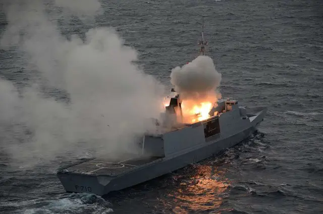 The French Navy announced its Lafayette frigate (first ship of the class) salvo fired two MBDA made MM40 Block II Exocet anti-ship missile in a test earlier this week. Both missiles hit their targets with high accuracy, showing the expertise of the French Navy to implement and maintain a complex weapons system for high-intensity conflict.