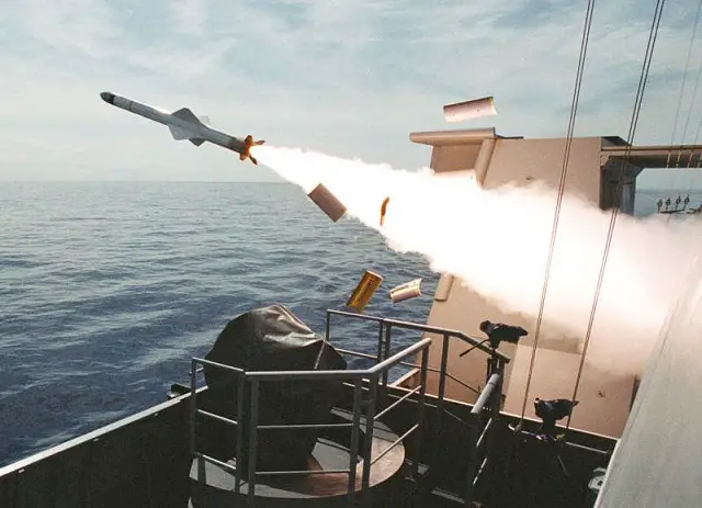 The French Navy announced its Lafayette frigate (first ship of the class) salvo fired two MBDA made MM40 Block II Exocet anti-ship missile in a test earlier this week. Both missiles hit their targets with high accuracy, showing the expertise of the French Navy to implement and maintain a complex weapons system for high-intensity conflict.