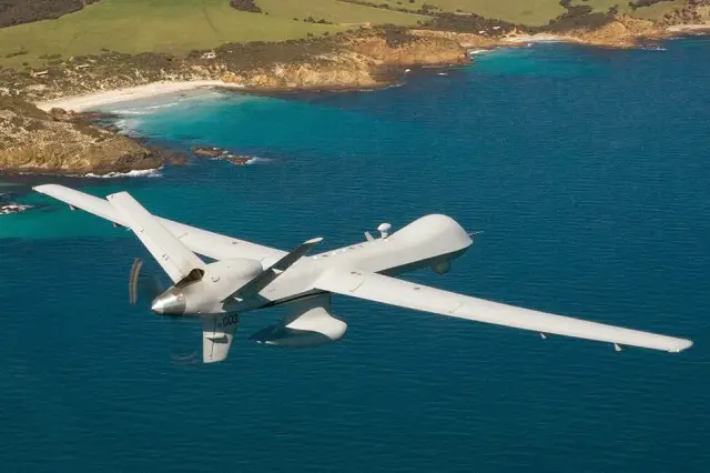 An MQ-9 Reaper successfully hit a sea-going target with an AGM-114 Hellfire missile during a joint service training exercise over the Gulf of Mexico on March 17. This was the first time a remotely piloted aircraft (RPA) hit a maritime target.