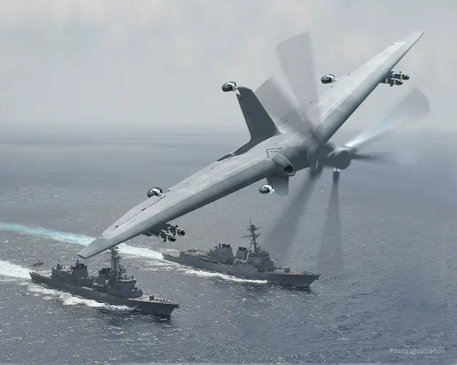 Small-deck ships such as destroyers and frigates could greatly increase their effectiveness if they had their own unmanned air systems (UASs) to provide intelligence, surveillance and reconnaissance (ISR) and other capabilities at long range around the clock. Current state-of-the-art UASs, however, lack the ability to take off and land from confined spaces in rough seas and achieve efficient long-duration flight. Tern, a joint program between DARPA and the U.S. Navy’s Office of Naval Research (ONR), seeks to provide these and other previously unattainable capabilities. As part of Tern’s ongoing progress toward that goal, DARPA has awarded Phase 3 of Tern to a team led by the Northrop Grumman Corporation. 