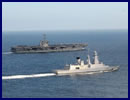 Recently, the French Navy (Marine Nationale) Horizon class Destroyer Forbin was integrated to the USS Harry S. Truman (CVN 75) carrier strike group 8 (CSG-8) during its transit in the Mediterranean Sea. This was, in way, an initiation for the U.S. Navy CSG ahead of a joint deployement with the French Navy aircraft carrier Charles de Gaulle and its CSG in the Gulf.
