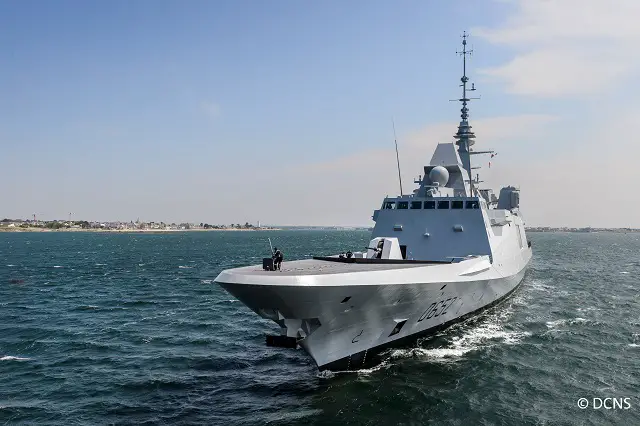 On June 12th in Brest, DCNS delivered the FREMM multi-mission frigate Provence to the French Navy, as stipulated in the contract. This frigate is the second of the series ordered by OCCAR on behalf of the DGA (French armament procurement agency). Delivery of the FREMM multi-mission frigate Provence is the result of a design and construction process managed by DCNS in close cooperation with the French Navy, DGA and OCCAR teams.