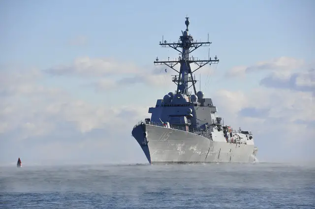 US Navy Commissions its 2nd DDG 51 Flight IIA Restart - USS Rafael Peralta DDG 115