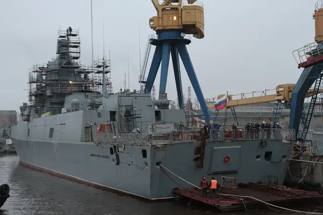 Pictures: Russian Navy 2nd Project 22350 Gorshkov-class Frigate Being ...