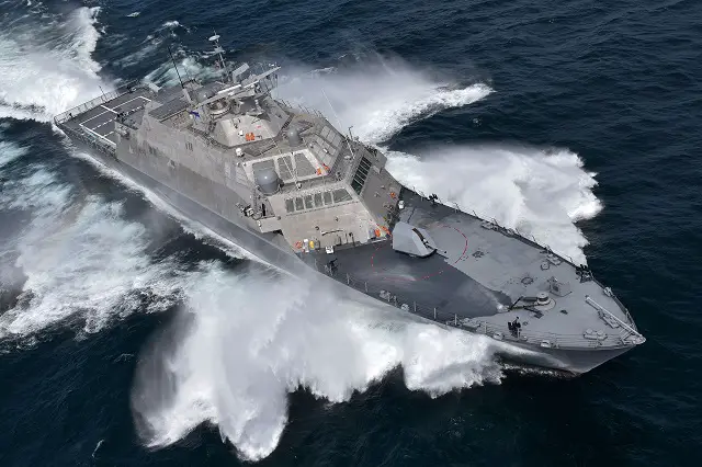 The future USS Detroit (LCS 7) successfully concluded its acceptance trial July 15 after completing a series of graded in-port and underway demonstrations for the U.S. Navy's Board of Inspection and Survey (INSURV).