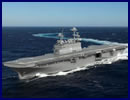 Huntington Ingalls Industries’ Ingalls Shipbuilding division has been selected to build the U.S. Navy’s next large-deck amphibious assault warship, LHA 8. Today’s contract value, for the planning, advanced engineering and procurement of long-lead material, is $272,467,161. The award includes options that, if exercised, would bring the cumulative value of the contract to $3.1 billion.