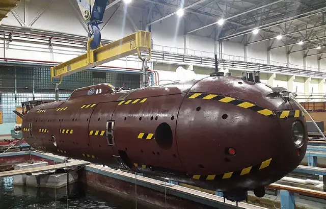 Russia`s Rubin Central Design Bureau for Marine Engineering (a subsidiary of the United Shipbuilding Corporation) produced the demonstrator of Klavesin-2R-PM unmanned underwater vehicle (UUV) in 2015, according to the company`s 2015 annual report. 