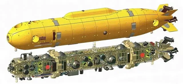 Russia's Rubin Design Bureau produces Klavesin-2R-PM UUV demonstrator