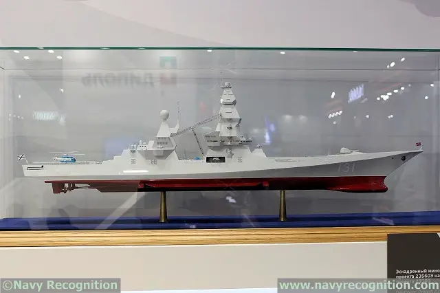 Project 23560E Leader Class Destroyer Russian Navy 1