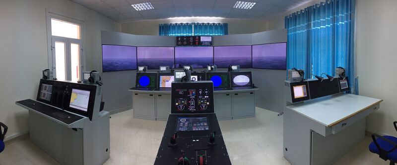 antisubmarine warfare simulator ship bridge