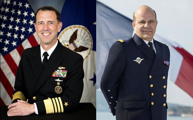#6 - Interview with US Navy CNO Admiral Richardson and Chief of French Navy Admiral Prazuck