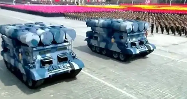North Korea Displays KN-11 SLBM for the First Time During Military Parade in Pyongyang