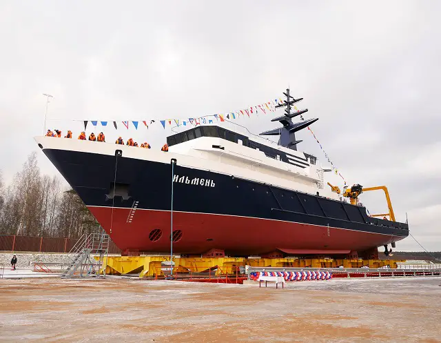 Project 11982 ocean survey vessel Ilmen