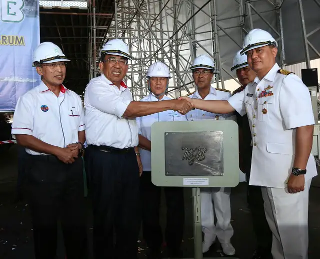 Keel Laying 2nd Gowind LCS SGPV Malaysia TLDM 3
