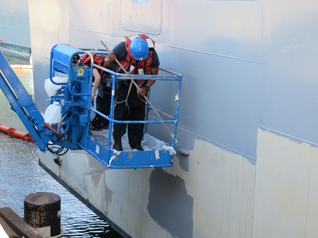 NRL develops new paint coating for warships 2