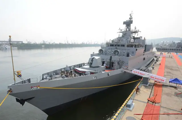 INS kiltan ASW stealth corvette India 1