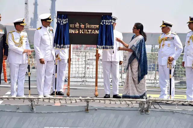 INS kiltan ASW stealth corvette India 2