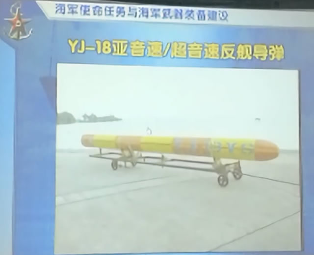 YJ 18 submarine launched antiship missile 1