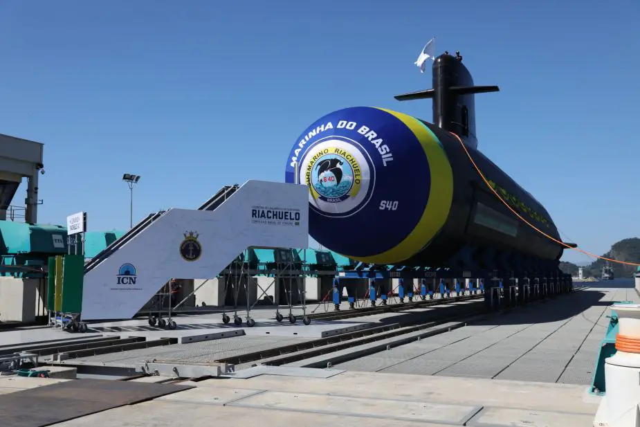 naval group launch riachuelo 1st brazilian scorpene submarine 2