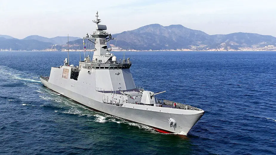 DSME Awarded Contract to Build FFX Batch II Daegu class Frigate 5 6 for ROK Navy
