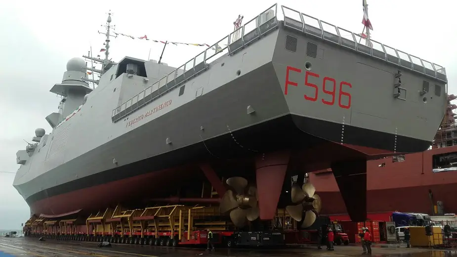 Fincantieri Delivered the 7th FREMM Frigate to Italian Navy