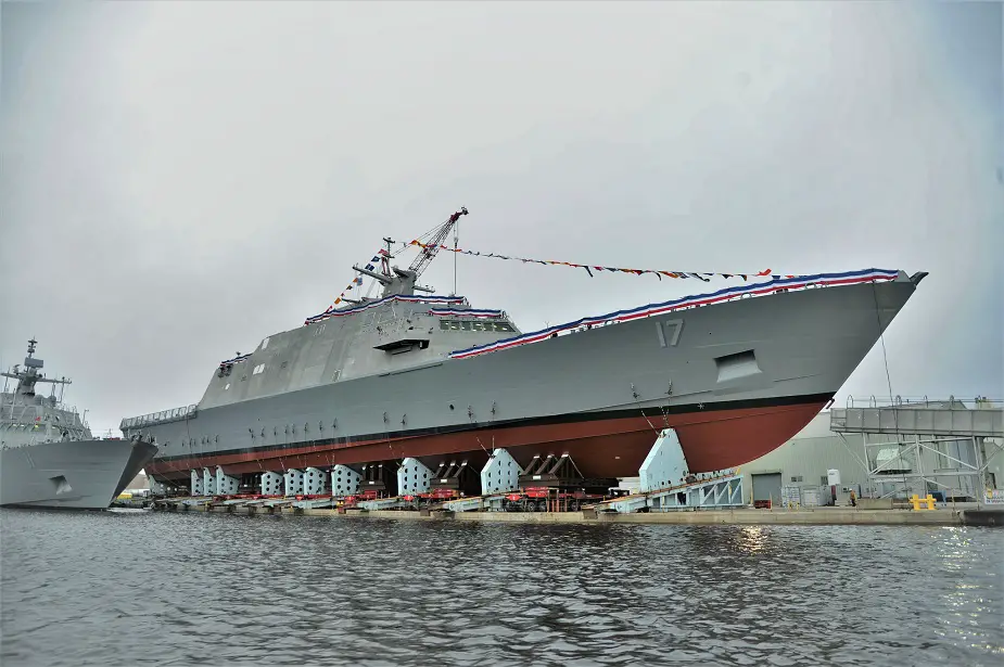 Lockheed Martin Led Team Christened Future USS INDIANAPOLIS LCS 17