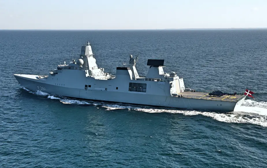 Danish Navy Iver Huitfeldt class Frigate Set to Join French CSG in 2019