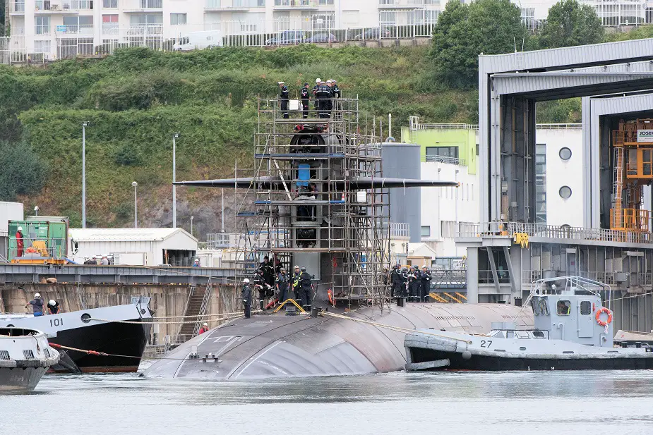 Final French Navy SSBN Le Temeraire Upgraded for M51 SLBM 1