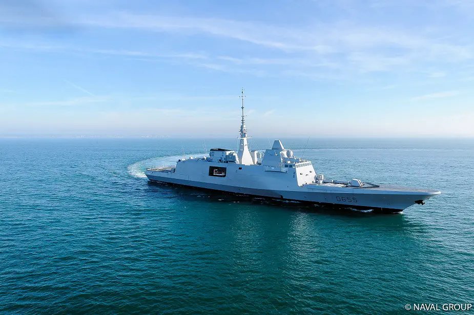 Naval Group delivered multi mission frigate Bretagne the fifth FREMM for the French Navy