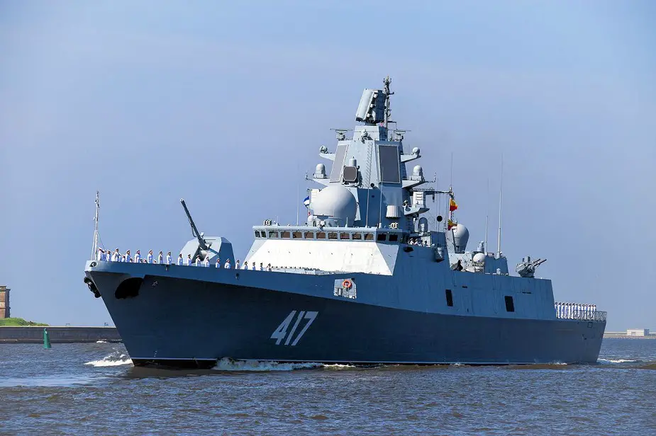 Project 22350 frigate Admiral Gorshkov Joined Russian Navy