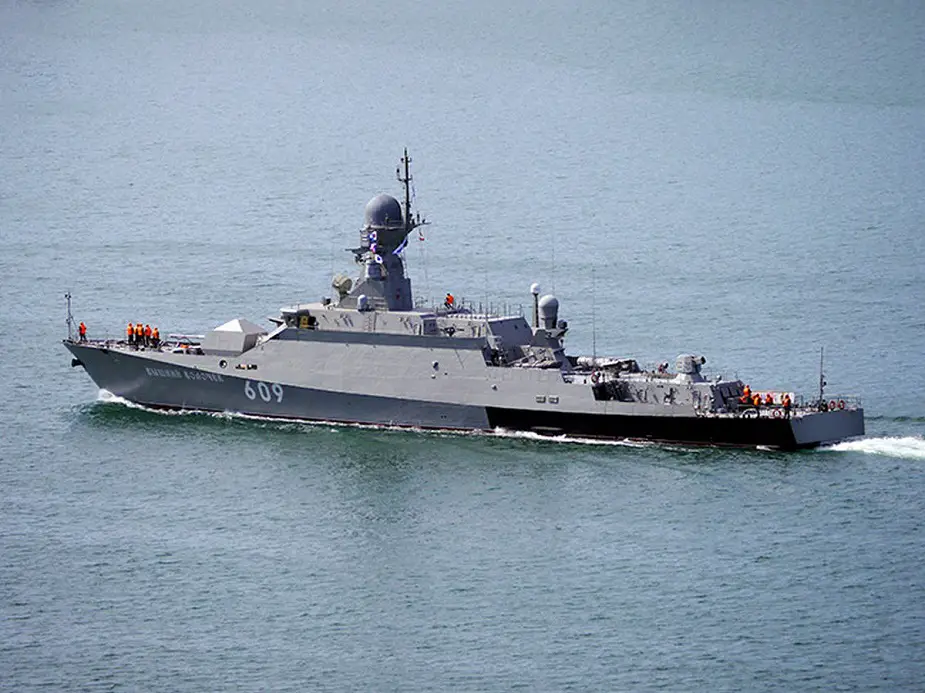 Russias Latest Buyan M Corvette Reinforces Russian Mediterranean Group 