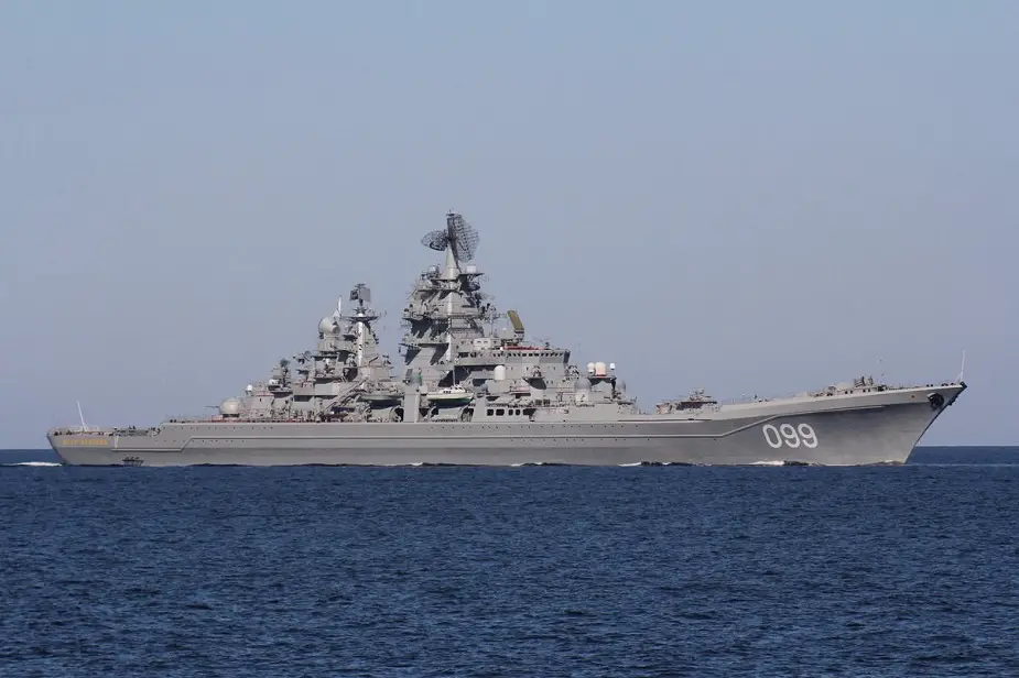 Russian Cruiser Pyotr Veliky CGN Kirov class