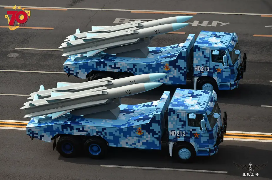 China Deploys YJ12B and HQ9B Missiles on South China Sea Islands