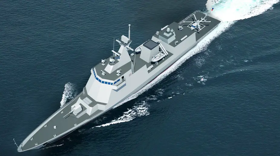 HHI Cut Steel of Philippine Navy First HDF-3000 Frigate