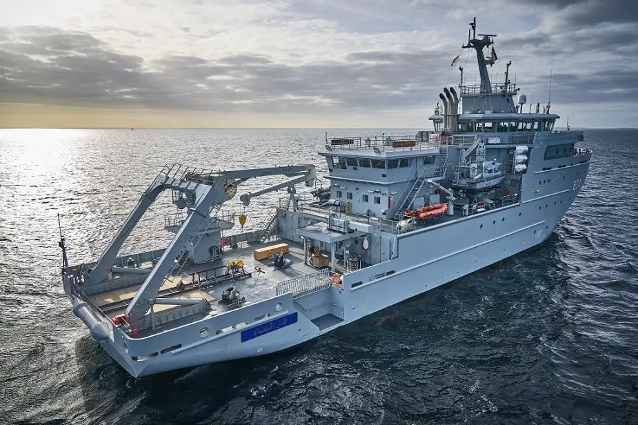 PIRIOU delivers Hydro oceanographic and Multi Missions vessel to Royal Moroccan Navy 1