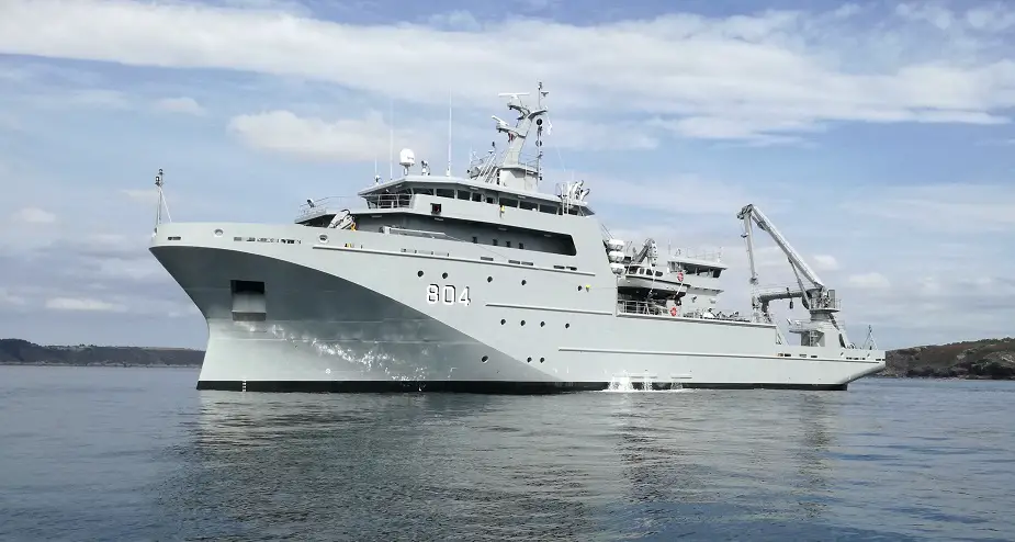 PIRIOU delivers Hydro oceanographic and Multi Missions vessel to Royal Moroccan Navy 2