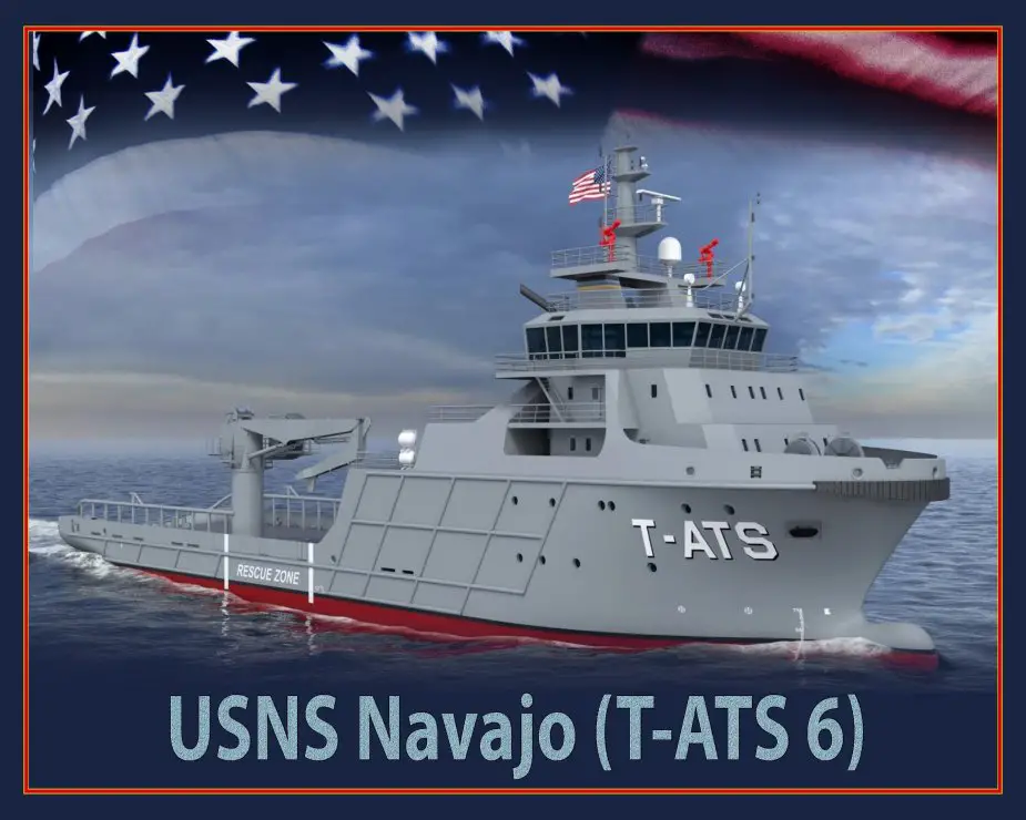 New US class of Towing Salvage and Rescue ship named Navajo