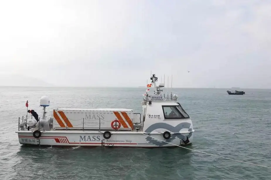 Chinas first unmanned cargo ship makes maiden test 925 001